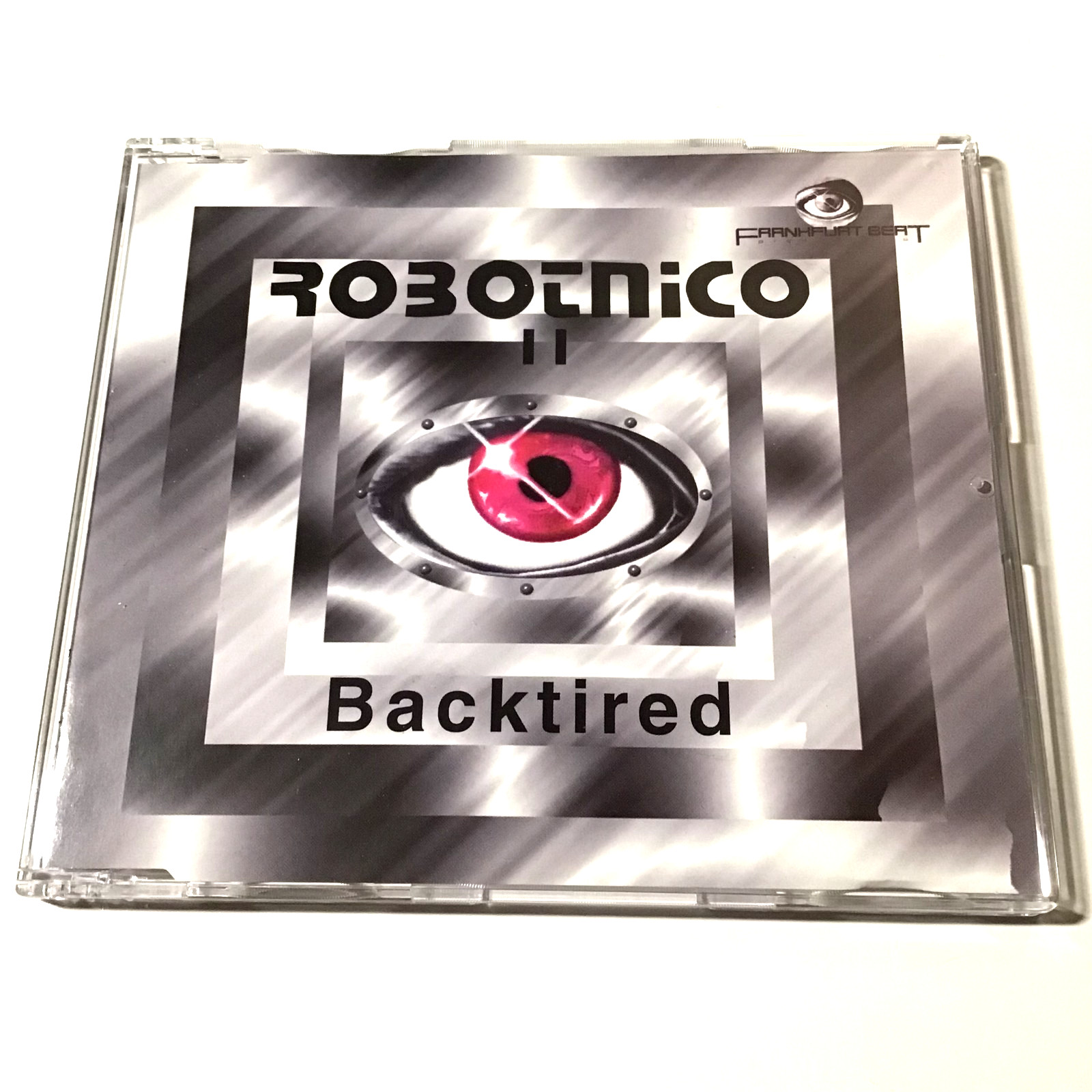 Robotnico Ⅱ Backtired CD Maxi-Single 1994 German Import Hard Trance Rare