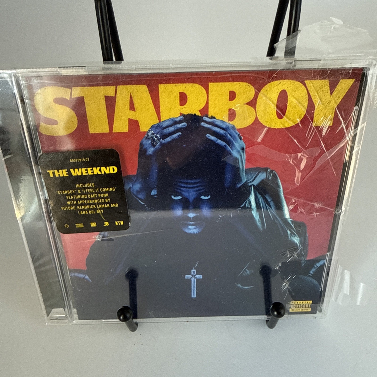The Weeknd Starboy CD Hype Sticker Republic Records 2016 NEW SEALED