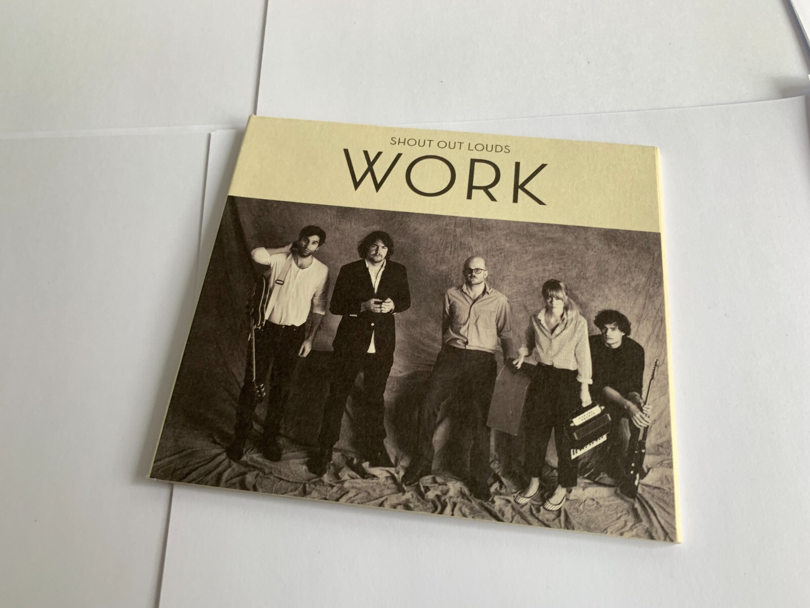 Shout Out Louds – Work CD NR MINT