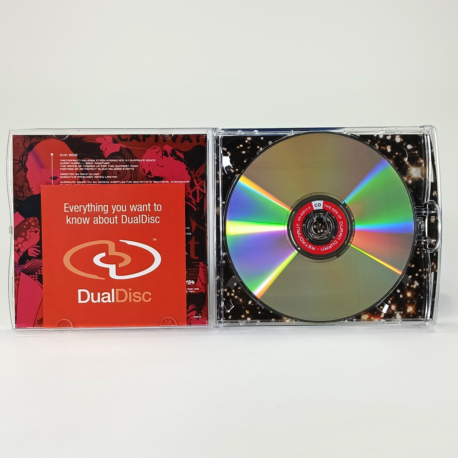 Duran Duran Astronaut DualDisc CD DVD Epic EN93512