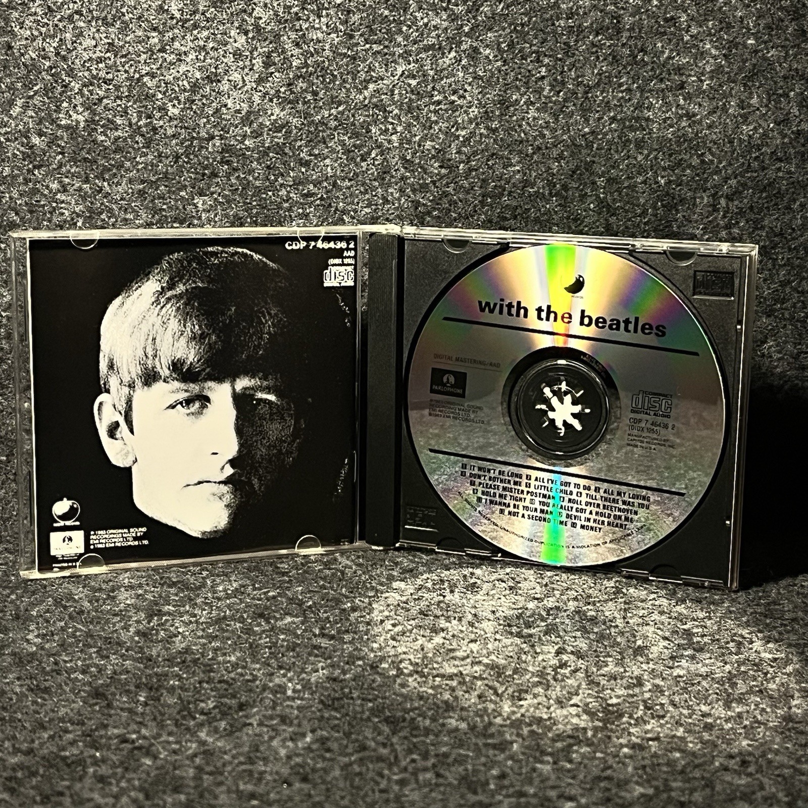 The Beatles With The Beatles CD Parlophone Apple Records Album All My Loving 63