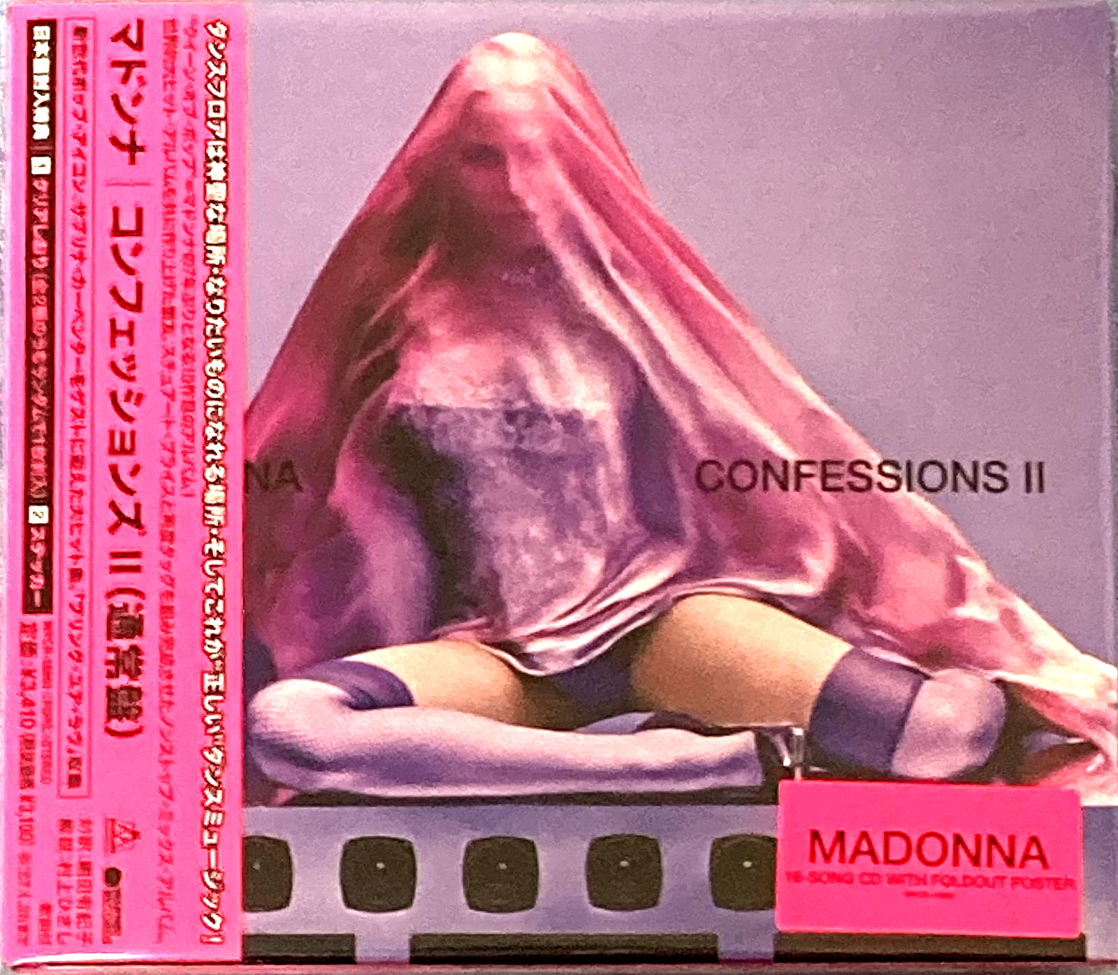 Madonna NEW CD “Confessions II” Regular Edition 16 Tracks w/Sticker Japan OBI