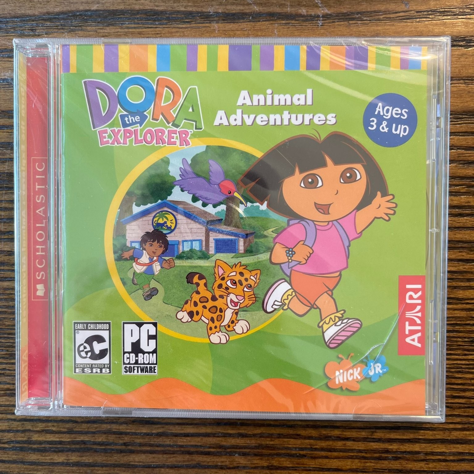 Dora the Explorer: Animal Adventures PC CD-ROM Game 2003 Scholastic Atari