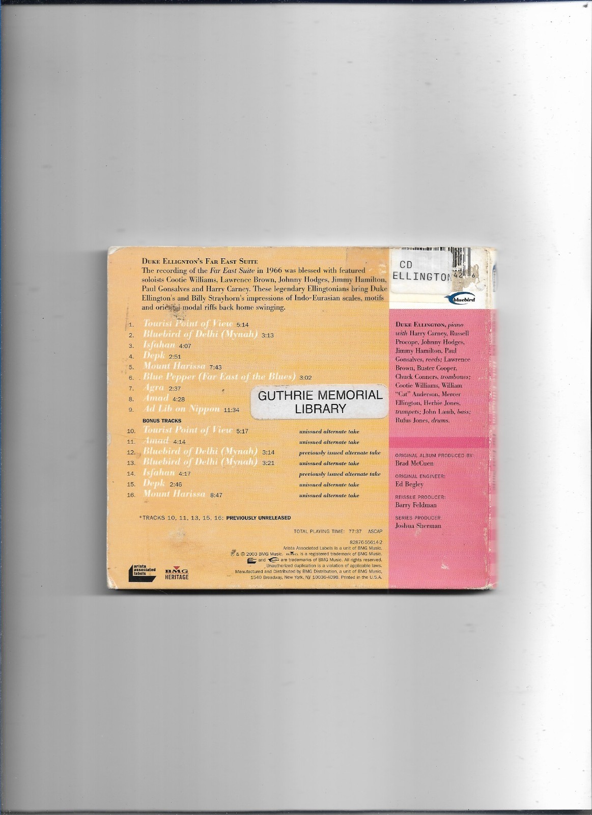 Far East Suite by Duke Ellington, CD