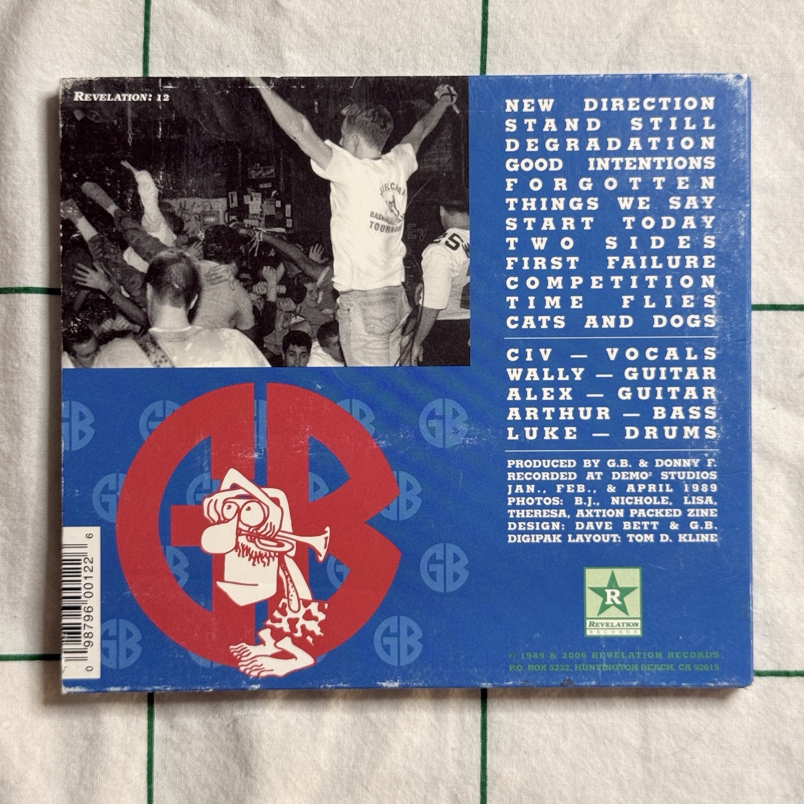 GORILLA BISCUITS-Start Today 1994 Reissue CD