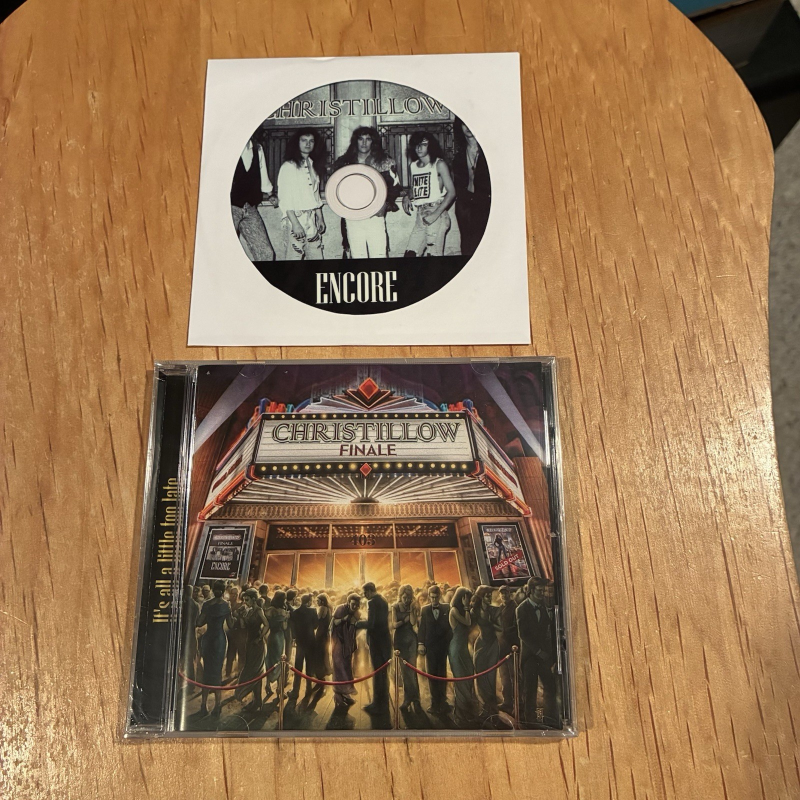 Christillow – Finale / Encore 2CD US reissue SEALED nitefire trixter tuff dokken