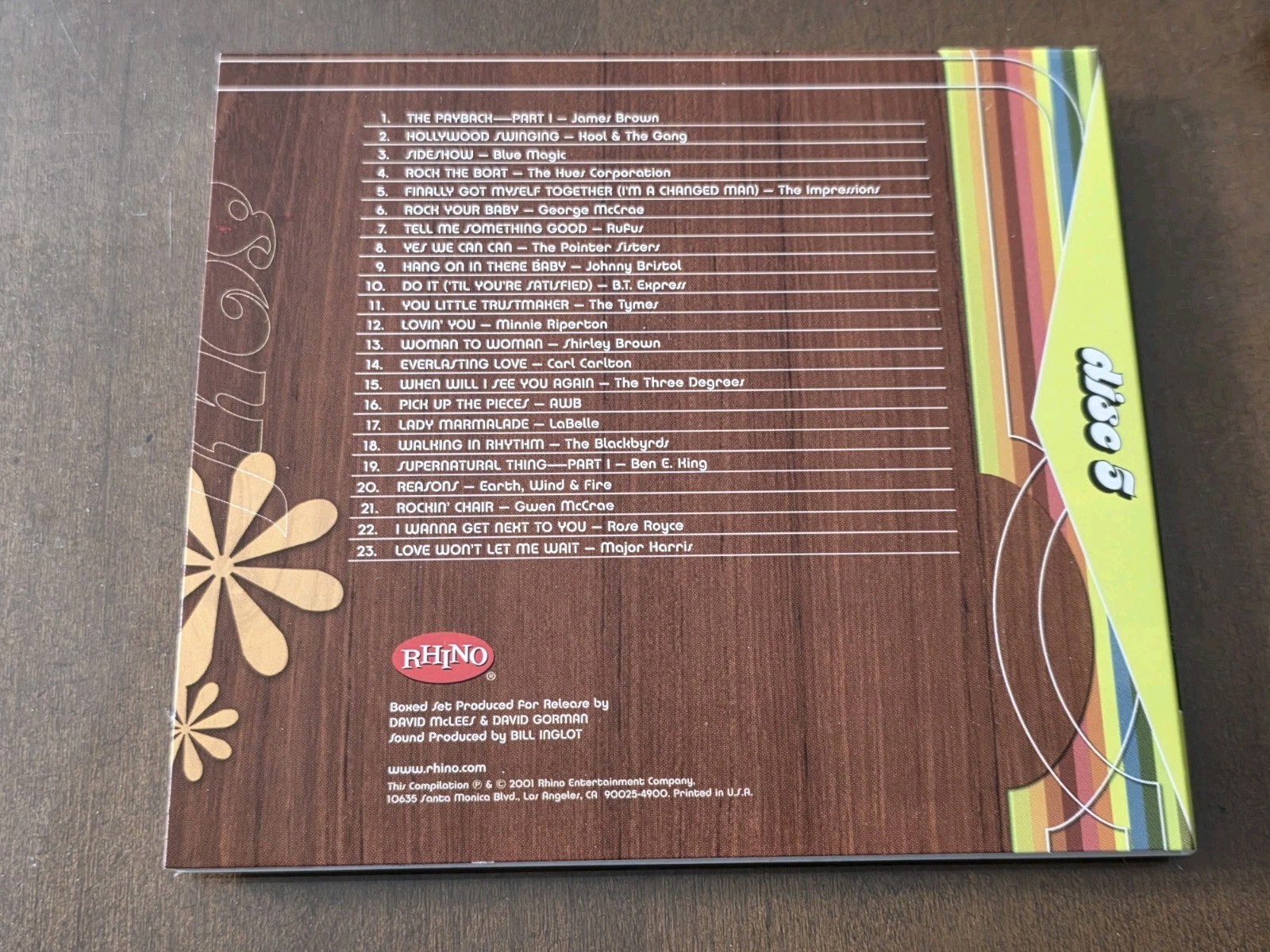 THE 70’S SOUL EXPERIENCE Can You Dig It – Rhino Box 6 CDs/136 tracks FREE SHIP
