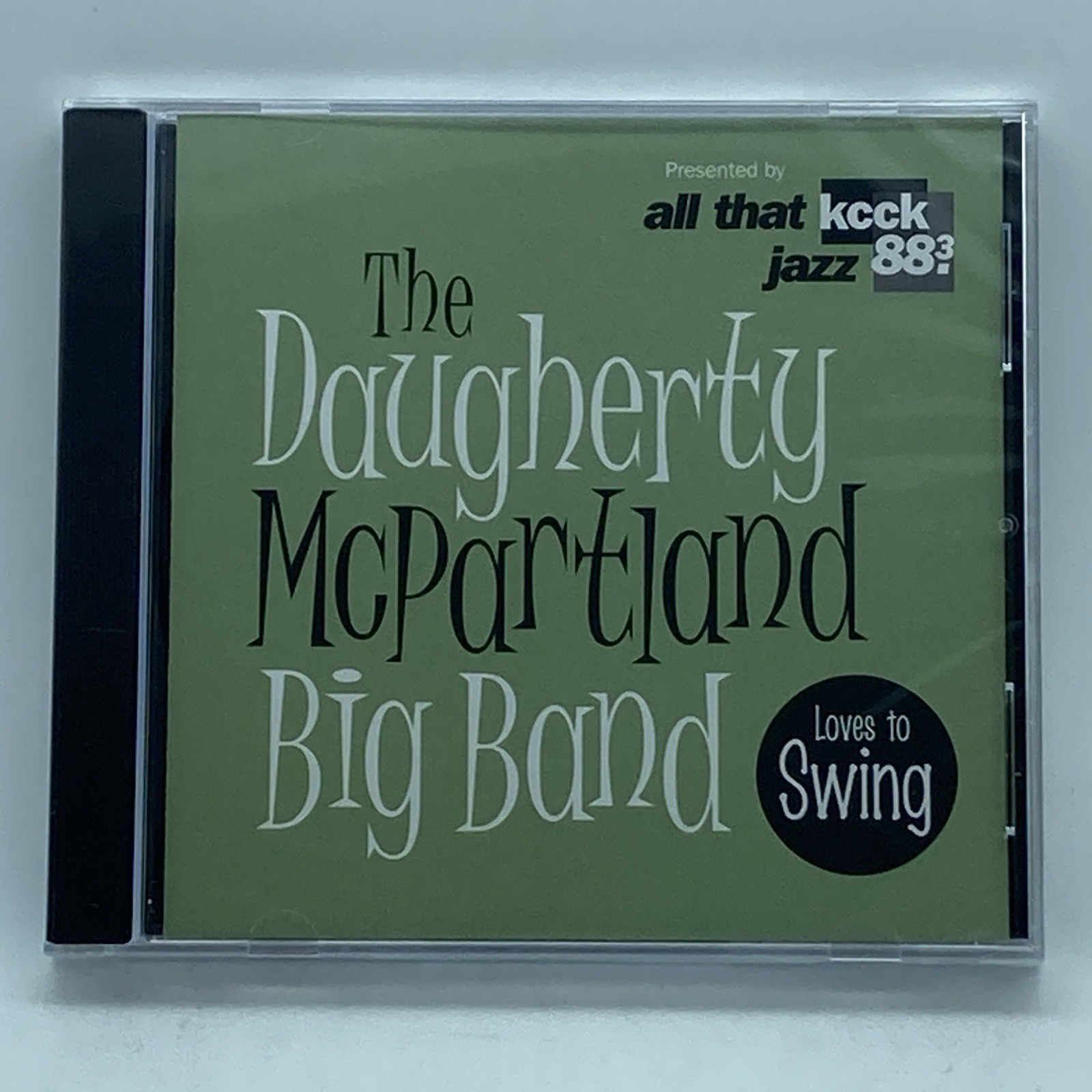 Daugherty McPartland Big Band Loves to Swing CD 2006 IA Jazz 88.3 KCCK Radio NEW