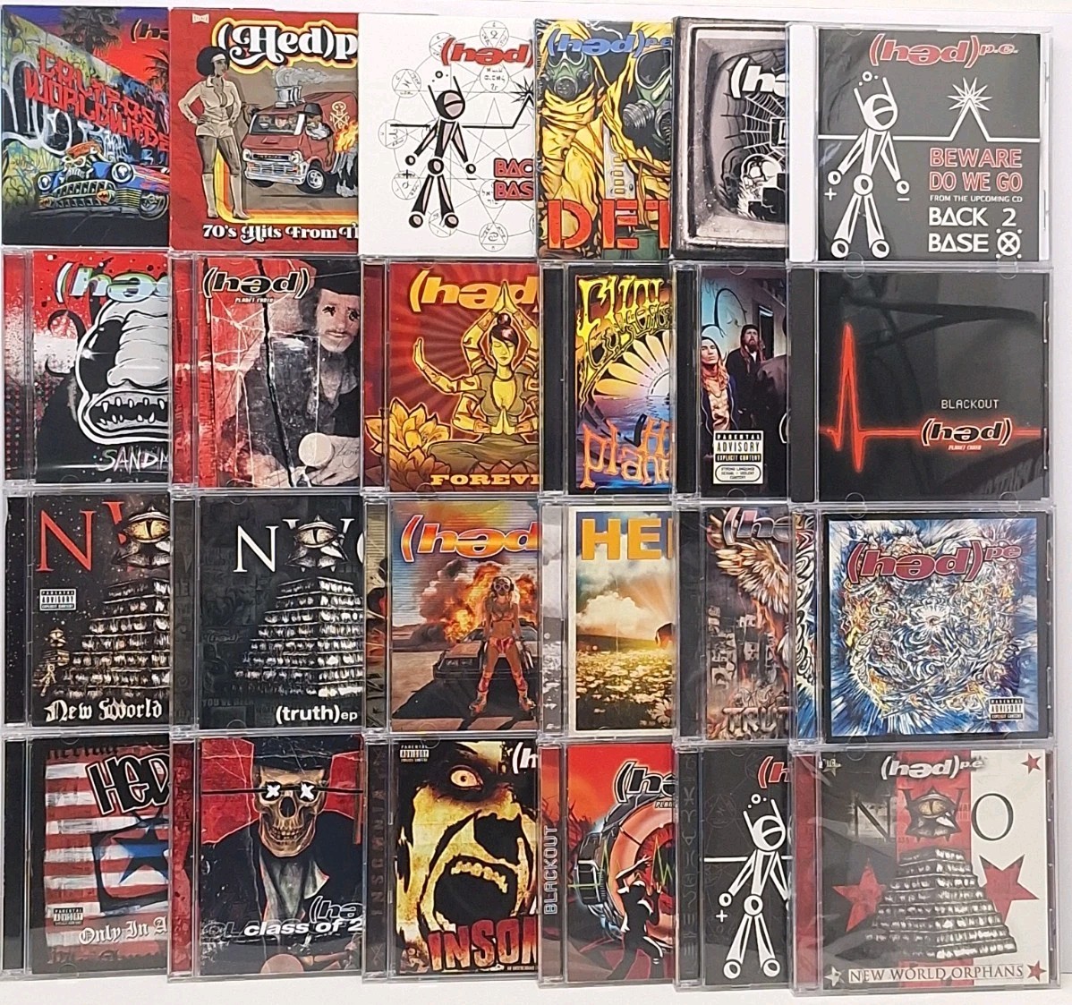 HED P.E. CD Lot Of 25 Excellent Condition VG/VG+/EX/NM/M [Like NEW] Rare OOP