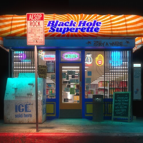 Aesop Rock – Black Hole Superette [Used Very Good CD] Explicit