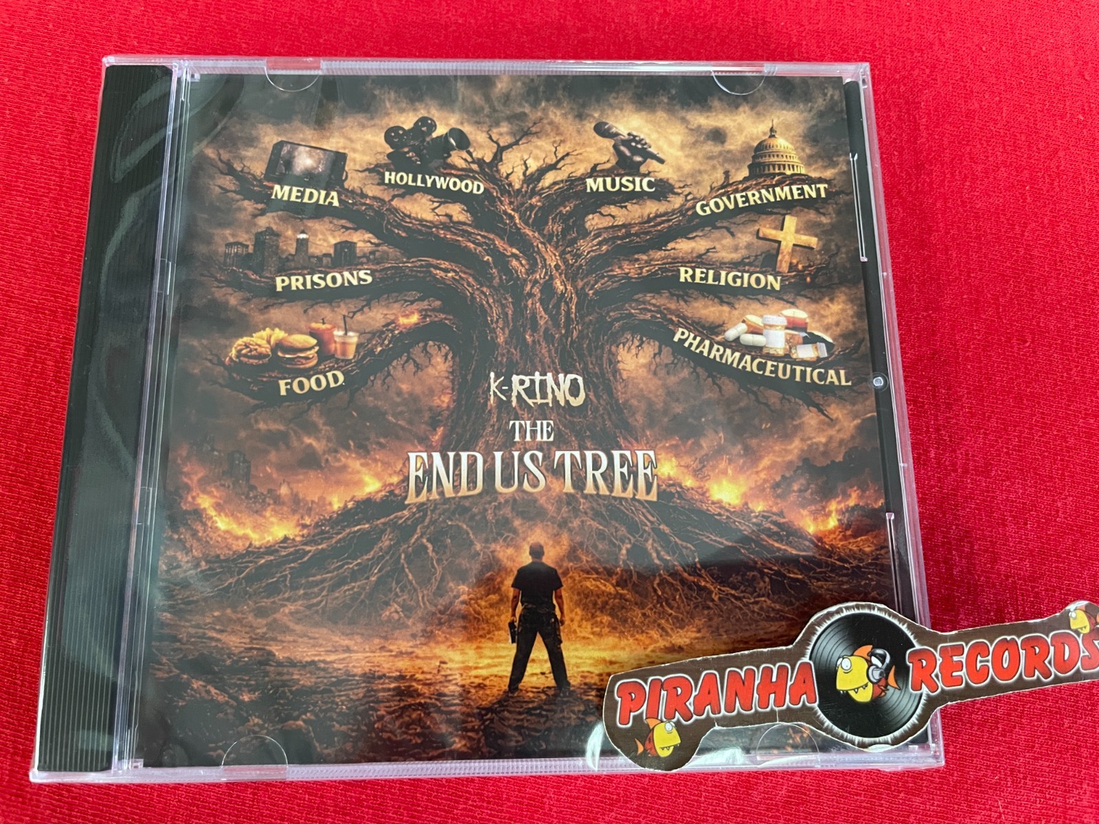 K-Rino End Us Tree New Texas Rap CD 2026 South Park Coalition Piranha Records