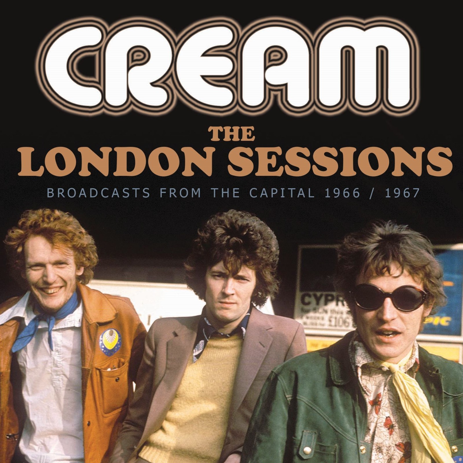CREAM New Sealed Out of Print LIVE 1966 & 67 CONCERT REHEARSALS CD
