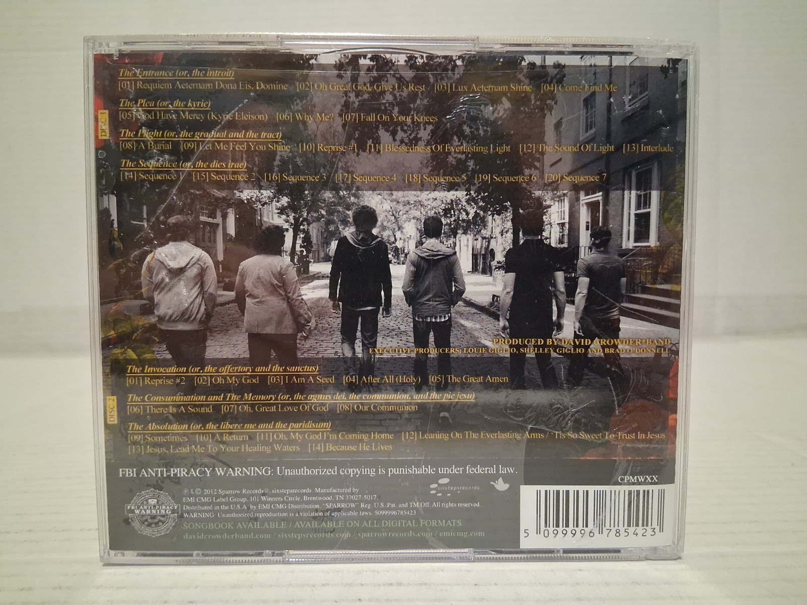 David Crowder Band Give Us Rest CD Sparrow Records 2 Disc Set Brand New Sealed