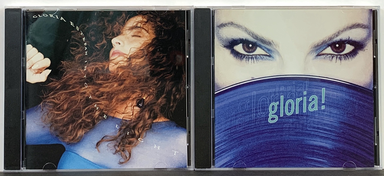 Gloria Estefan • Into The Light • Gloria! 2 CD Lot 1991 • 1995 Epic *MINT*