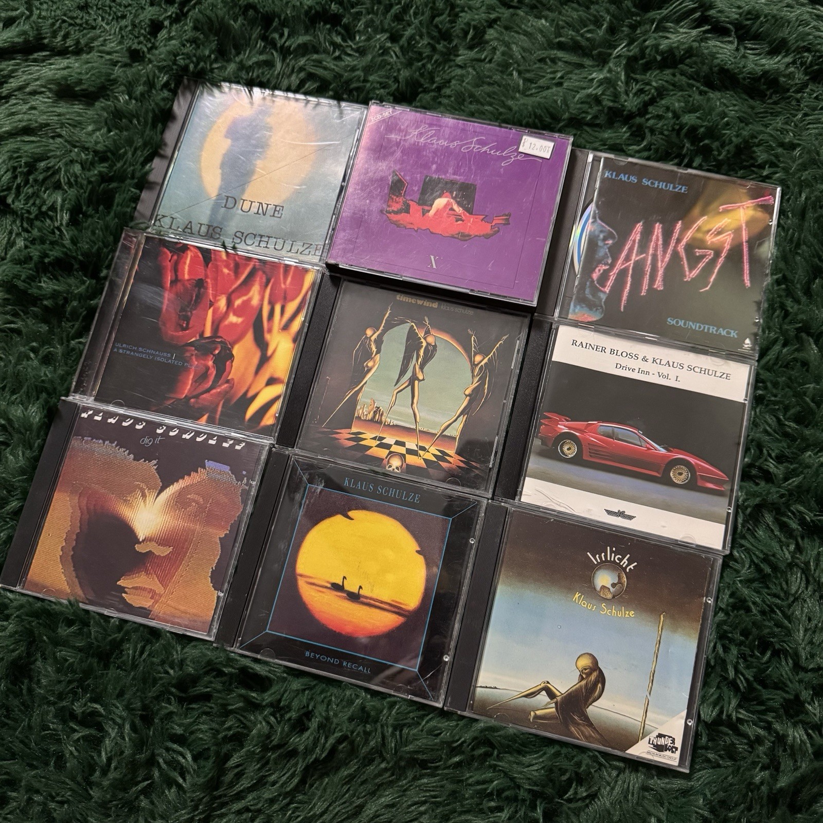 Klaus Schulze 9 CD Lot Electronic Ambient Music Krautrock Collection Rare