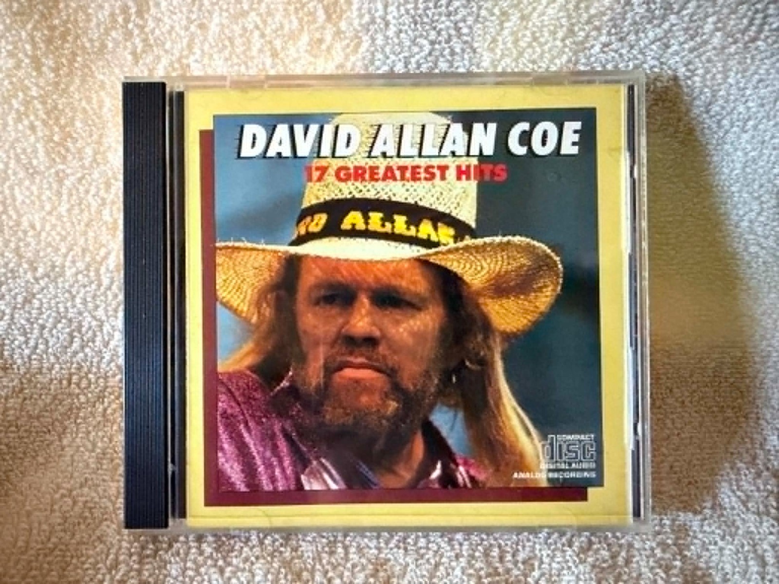 David Allan Coe 17 greatest hits CD