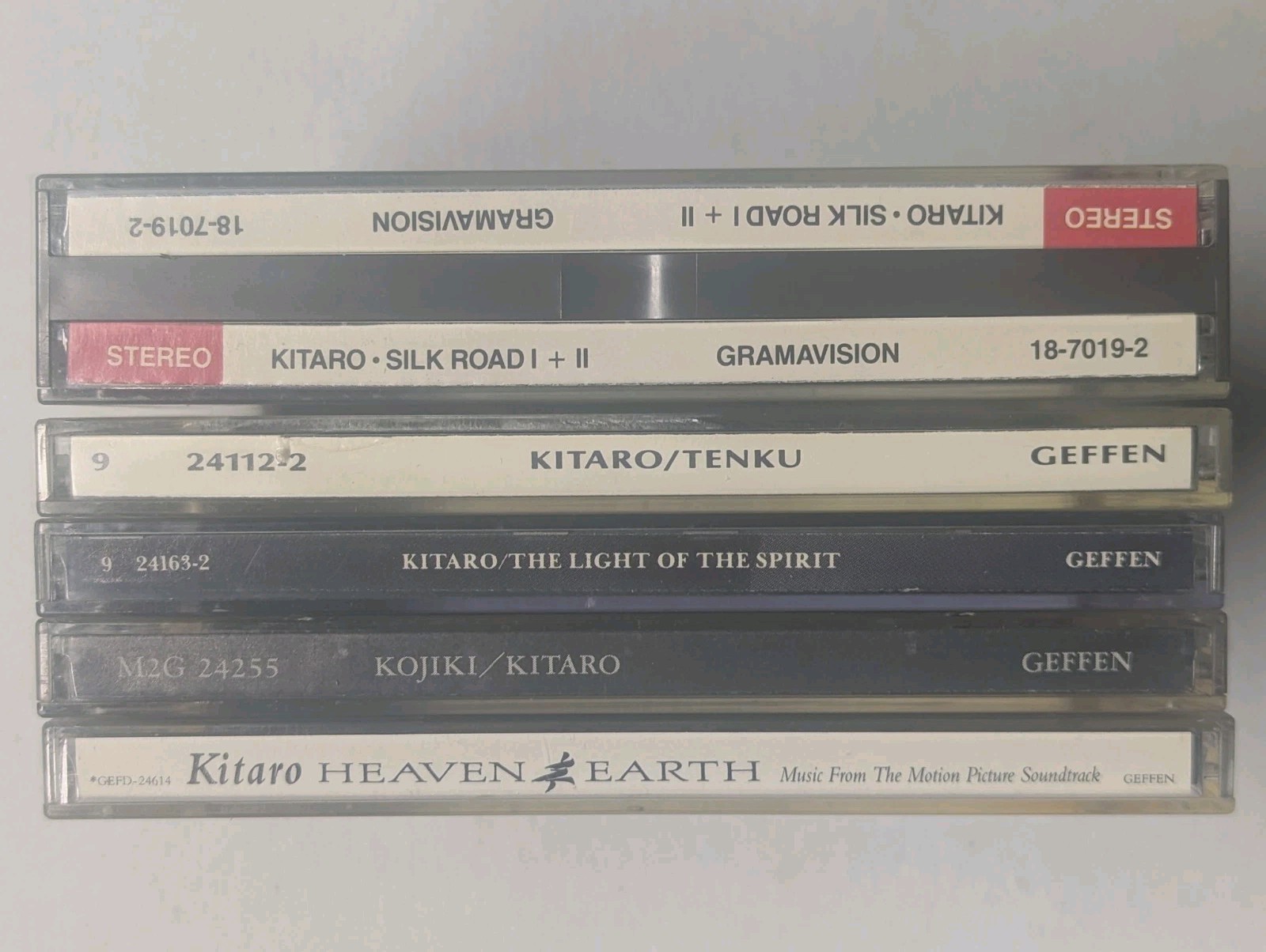 KITARO CD Lot/6: Silk Road I + II, Tenku, The Light Of The Spirit, Kojiki + 1