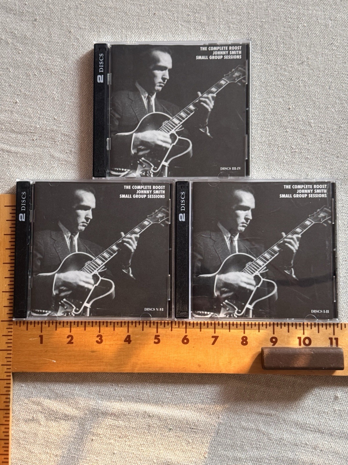 JOHNNY SMITH – THE COMPLETE ROOST SMALL GROUP SESSIONS MD8 -216 / 8 CD Box Set