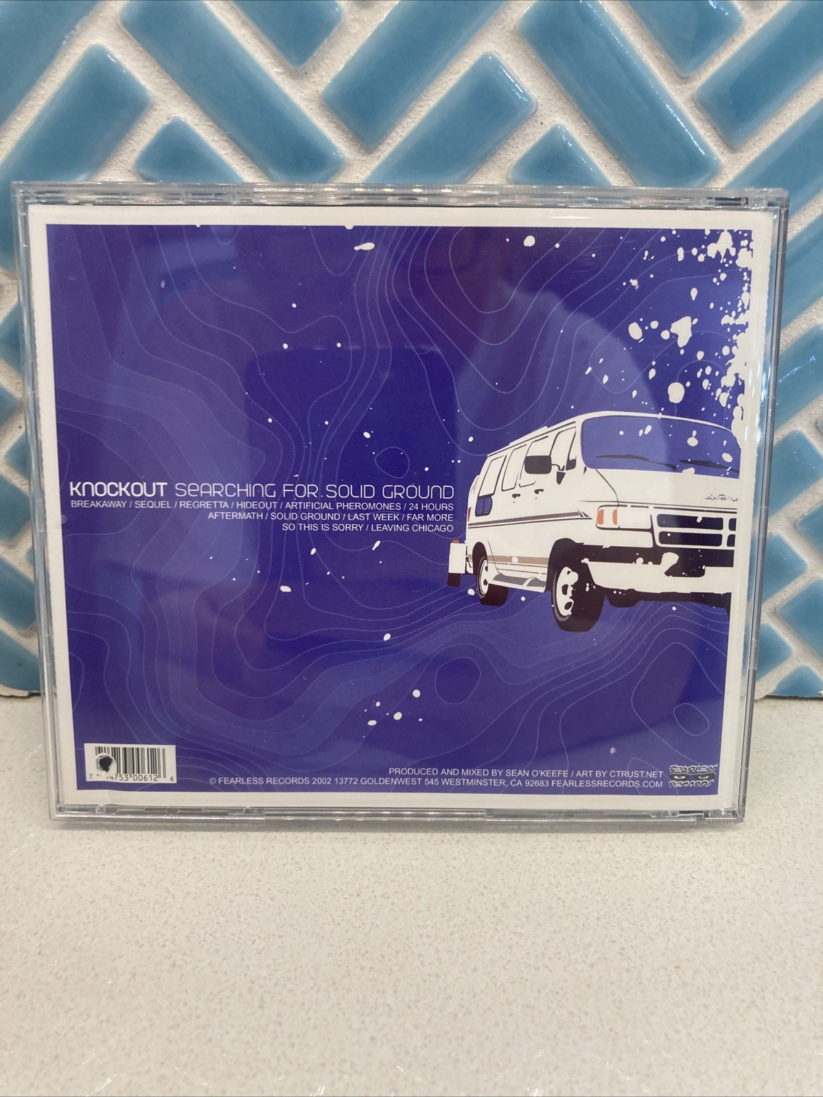 KNOCKOUT Searching For Solid Ground CD 2002 Fearless Records