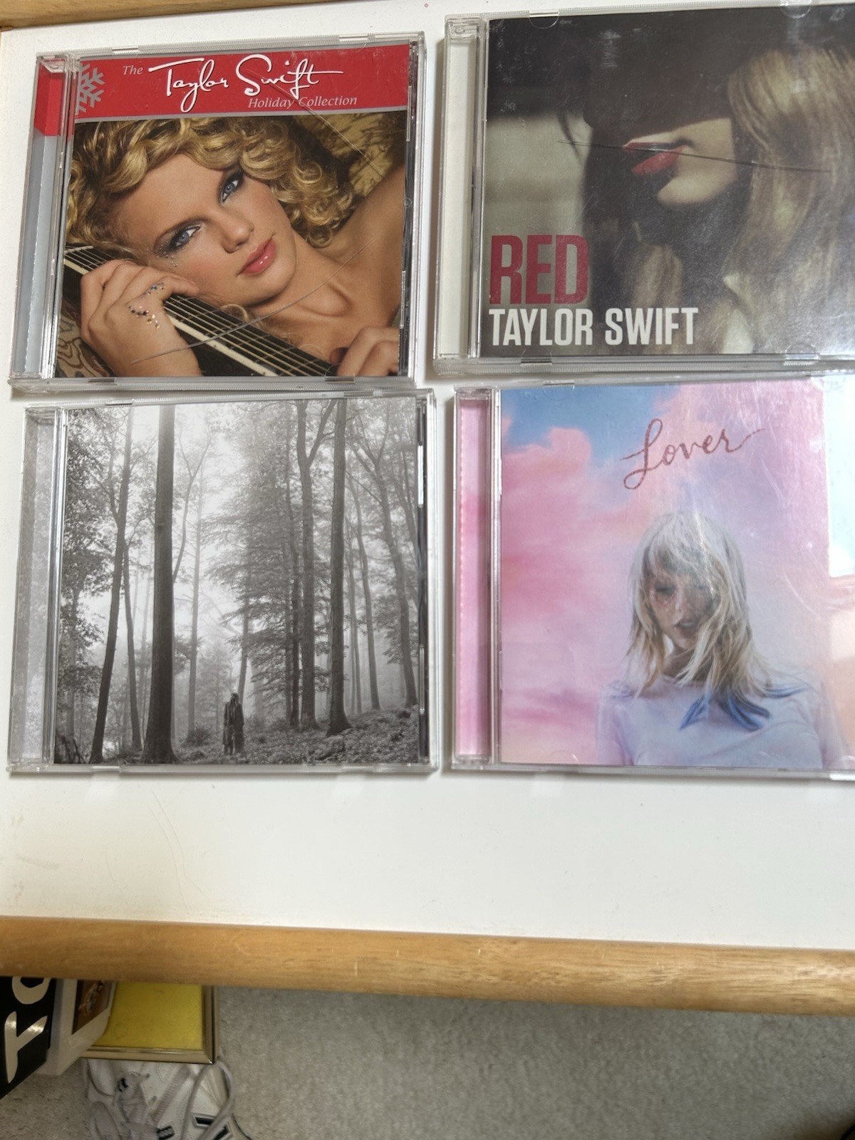 Taylor Swift Lot of 4 Preowned CDs