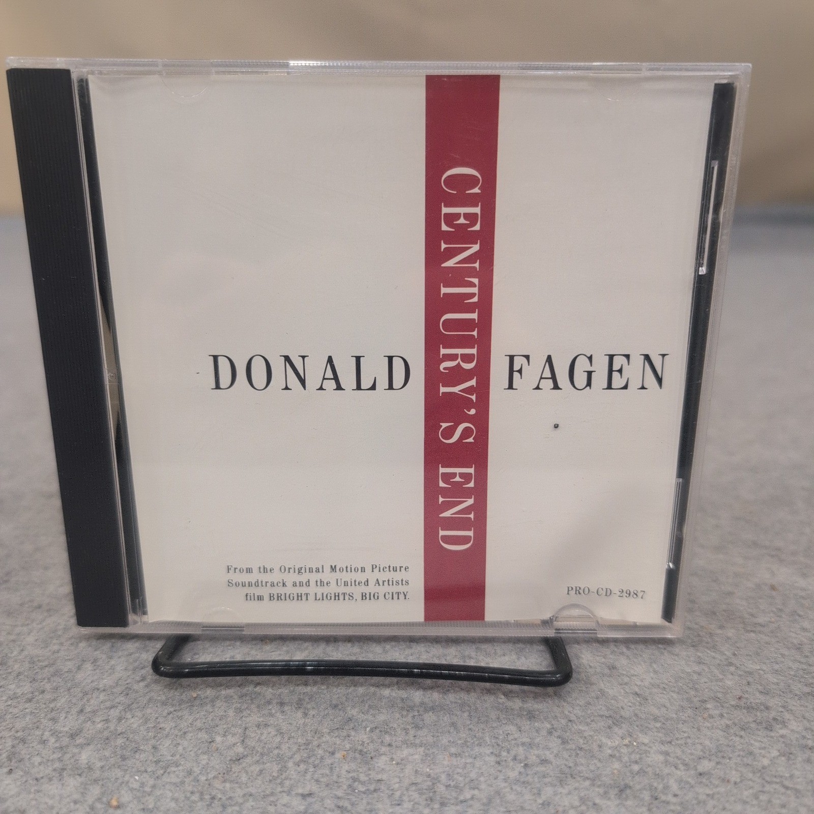 Donald Fagen Century’s End Promo CD Single Bright Lights Big City 1988
