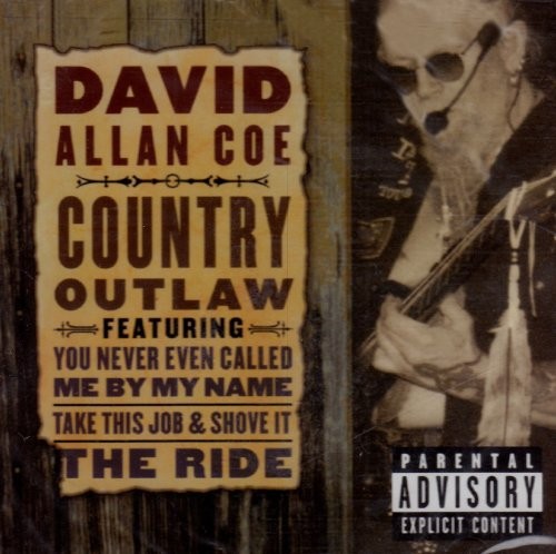 David Allan Coe-Country Outlaw [PA] (CD, 2003, BMG Special) Allen, Alan