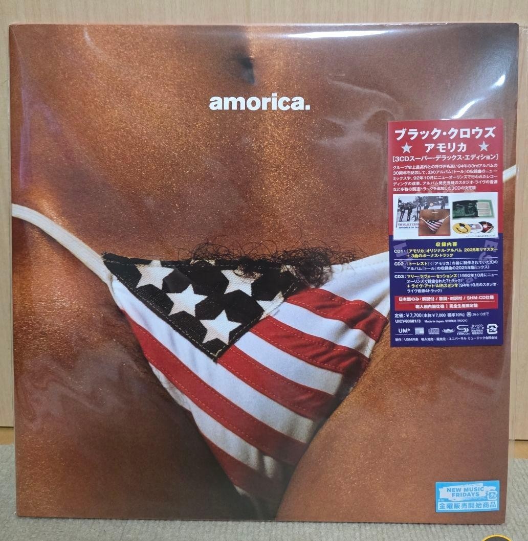 The Black Crowes CD Amorica Super Deluxe Limited Edition Japan SHM-CD