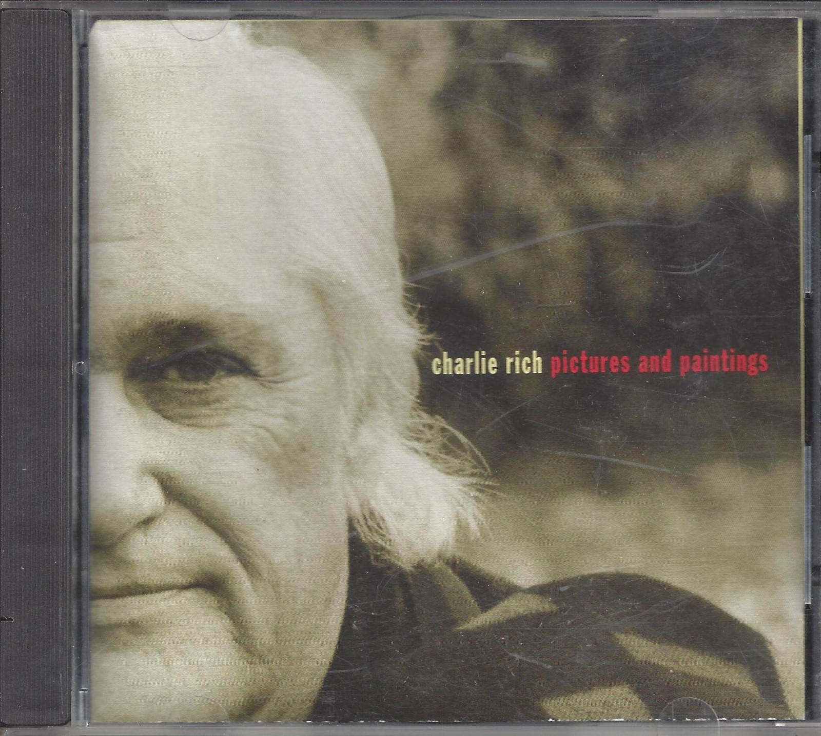 CHARLIE RICH Pictures And Paintings (CD, 1992, SIre/Warner Bros.) cut out