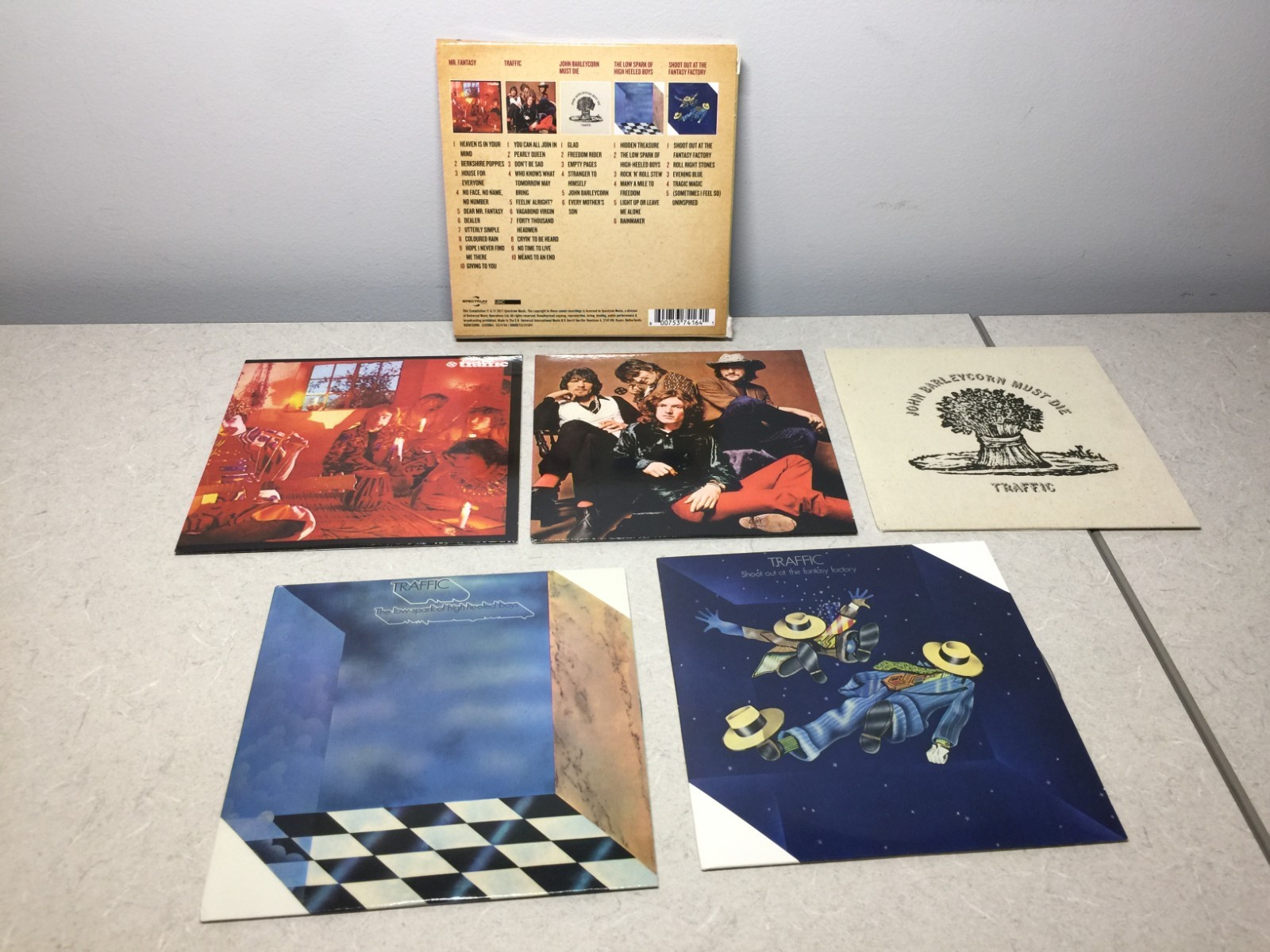 Traffic CD set 5 classic albums Mr. Fantasy Barleycorn must Die High Heeled Boys