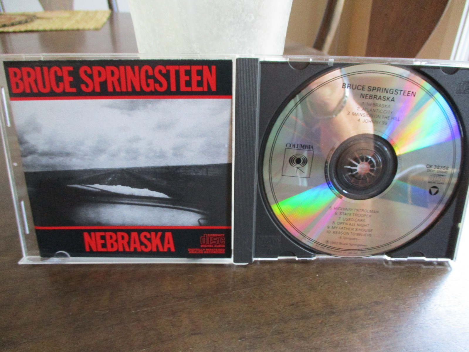 Nebraska by Bruce Springsteen – 1990 Reissue Columbia Japan Press NM CD $8.95
