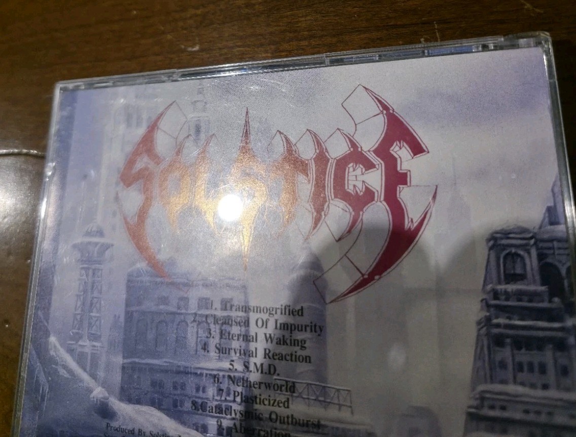 Solstice Self-Titled CD German Pressing SPV 077-76562 Steamhammer 1992