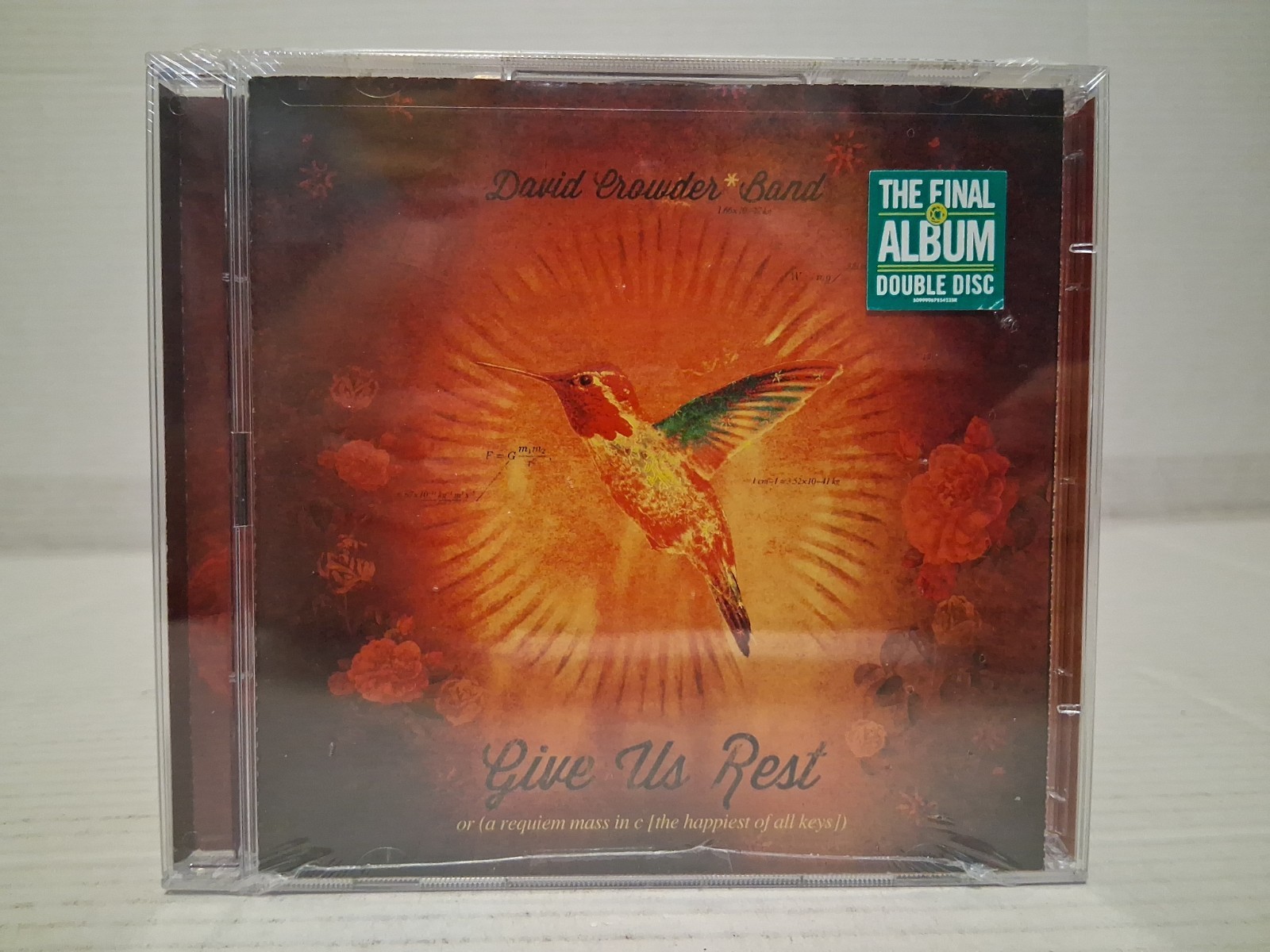 David Crowder Band Give Us Rest CD Sparrow Records 2 Disc Set Brand New Sealed