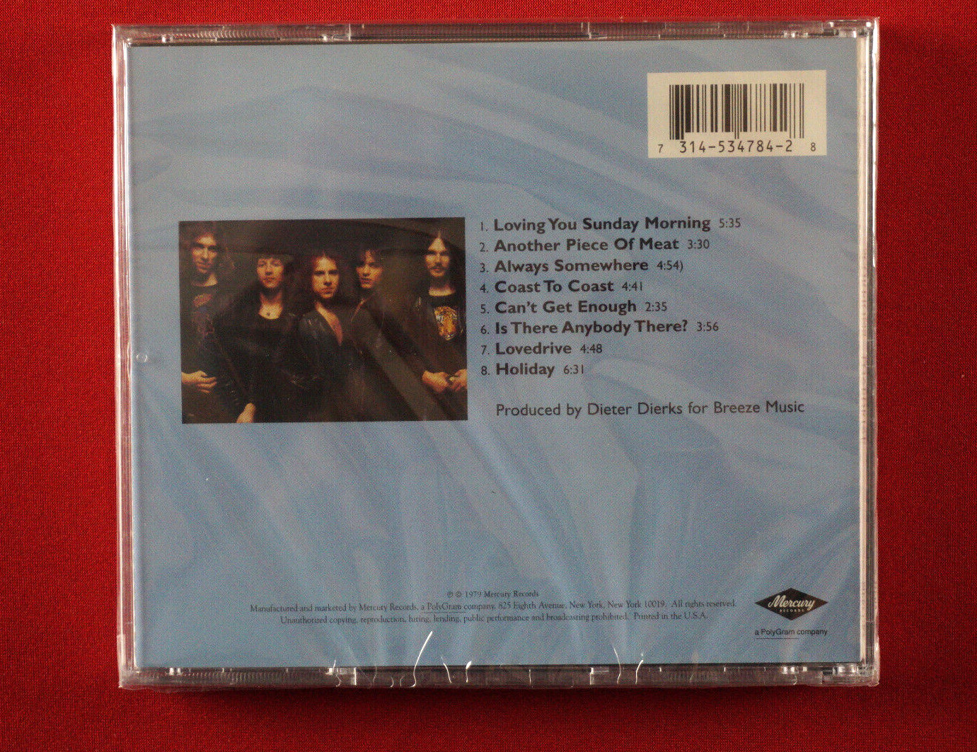Scorpions Lovedrive CD Loving You Sunday Morning Coast to Coast NEW Sealed