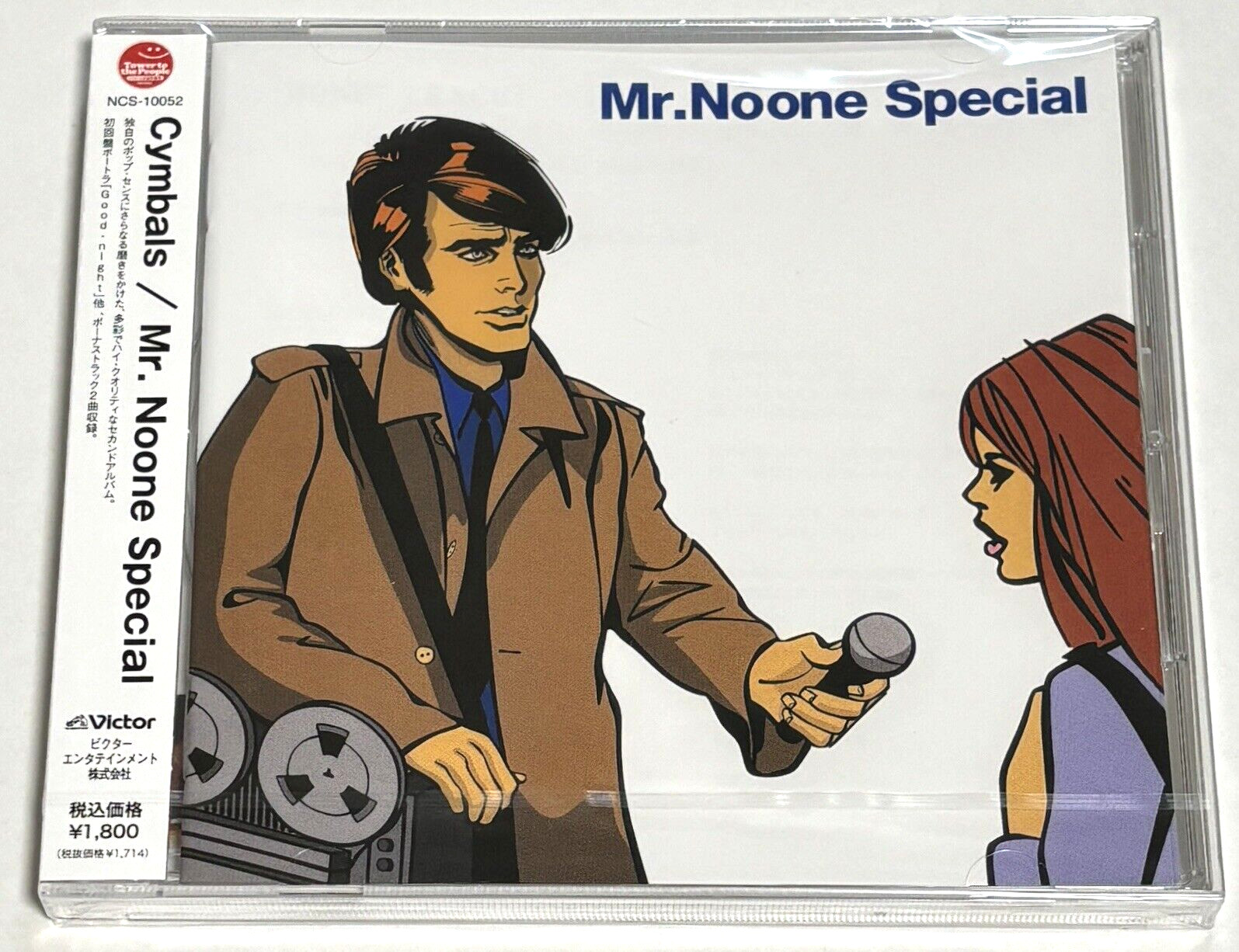 Cymbals / Mr.Noone Special +2 2000 CD Japan City Pop Tower Records Ltd