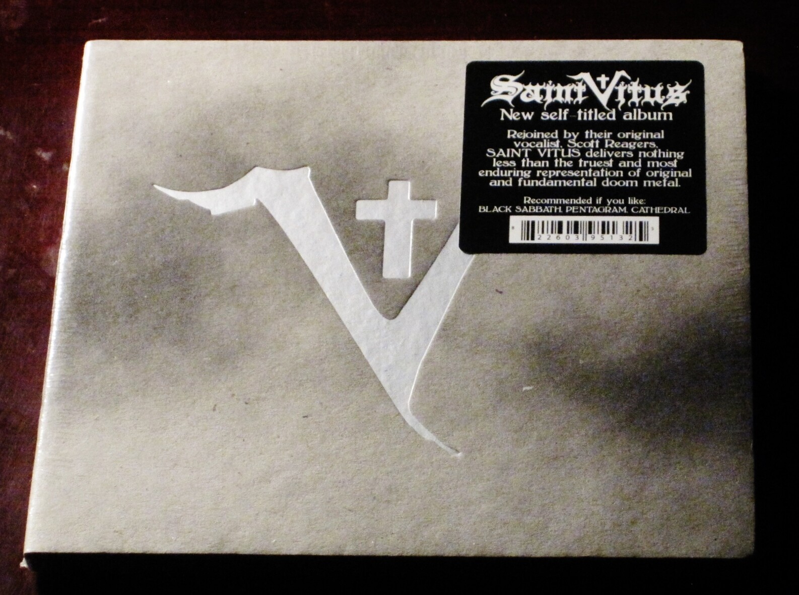 Saint Vitus: S/T Self Same Limited Edition CD 2019 Season Of Mist Digisleeve NEW