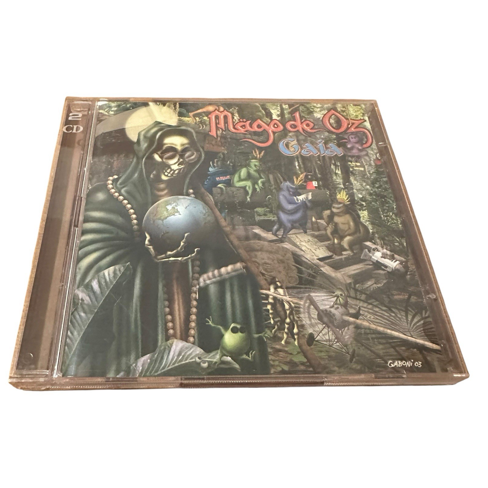 Mago De Oz – Gaia – 2003 LOCOMOTIVE RECORDS, 2 Disc CD/DVD – Buy 3 Get 2 Free