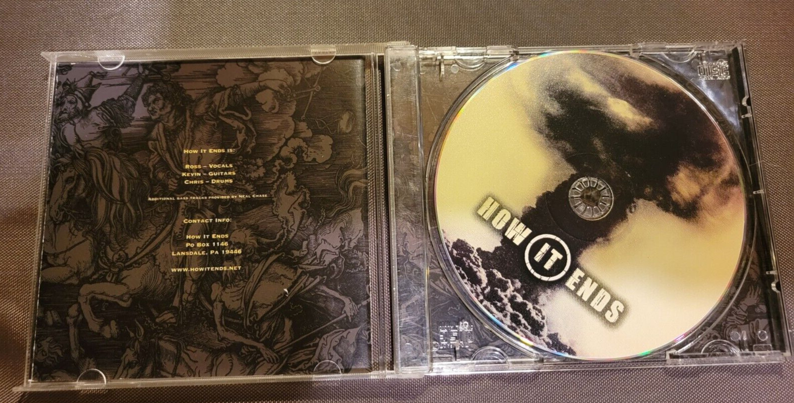 HOW IT ENDS SO SHALL IT BE CD