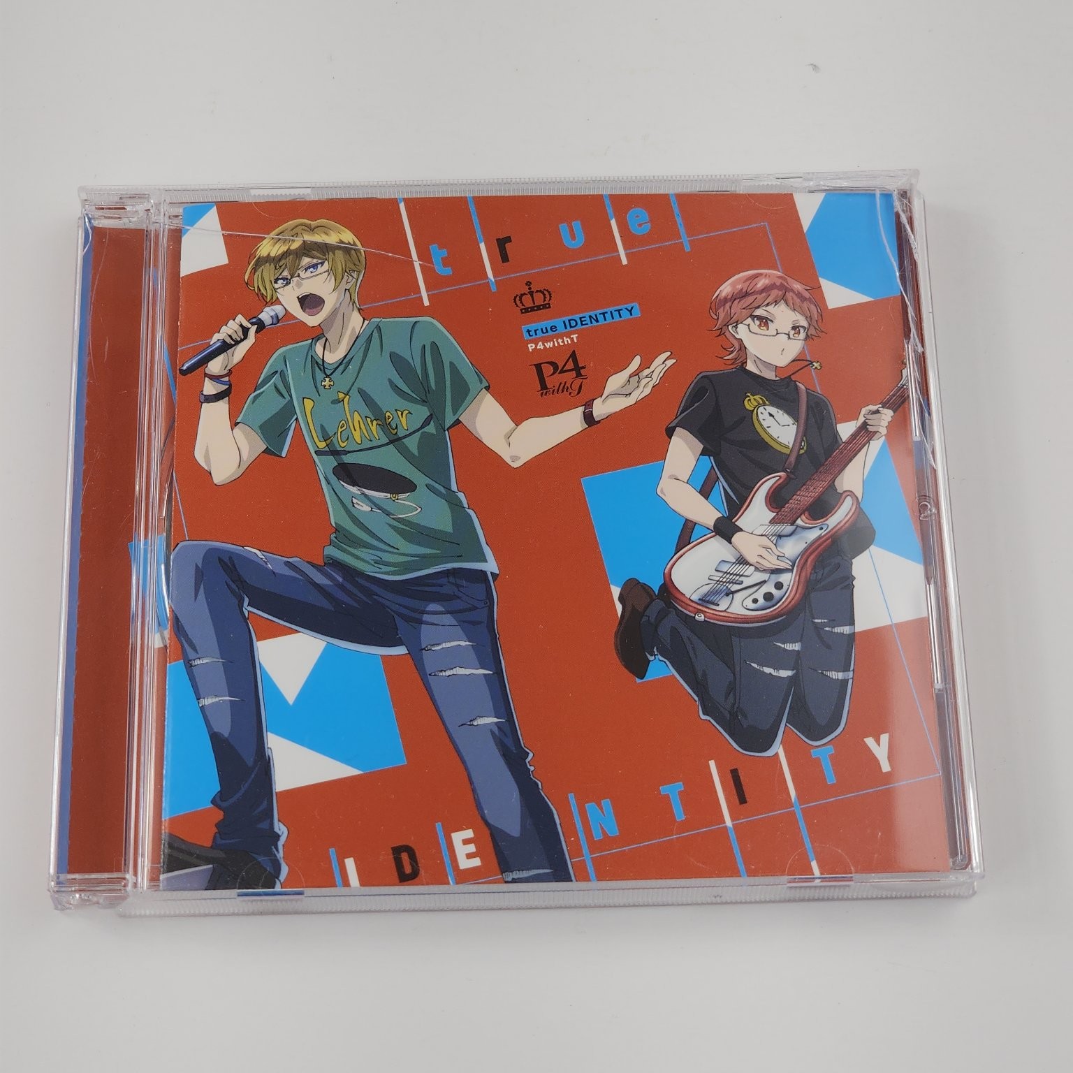P4withT – true IDENTITY CD 2017 J-Pop Anime avex pictures Japan EVCA-11536 VG
