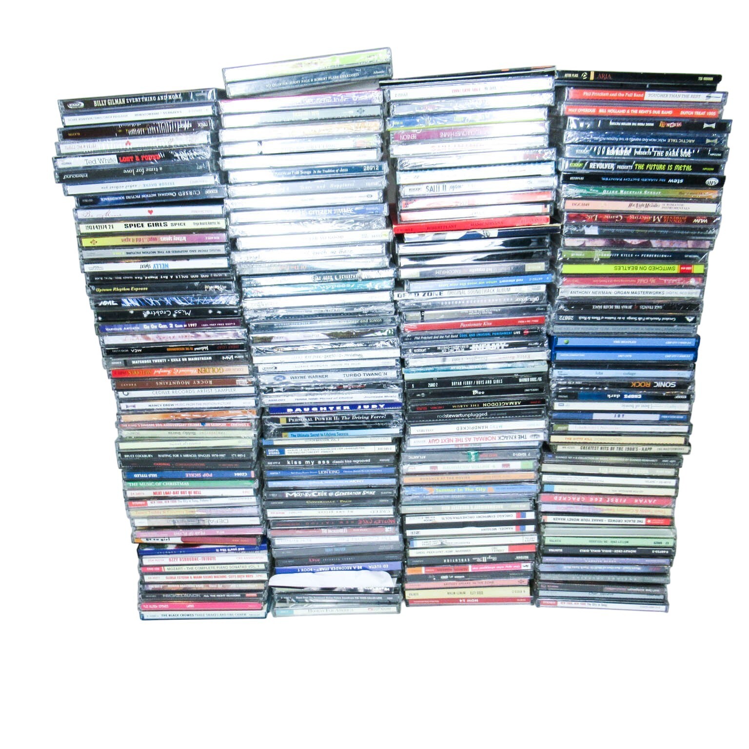 Mixed CD Lot New And Used Metal Rock POP – Lot of 184