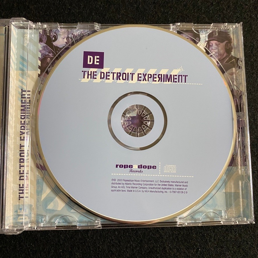 The Detroit Experiment – The Detroit Experiment Japan Press CD ROPE 93138-2 Obi
