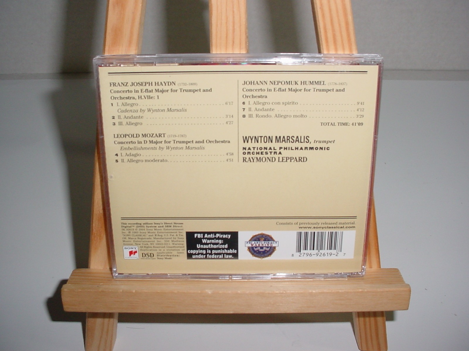 Haydn, Hummel & L. Mozart: Trumpet Concertos CD