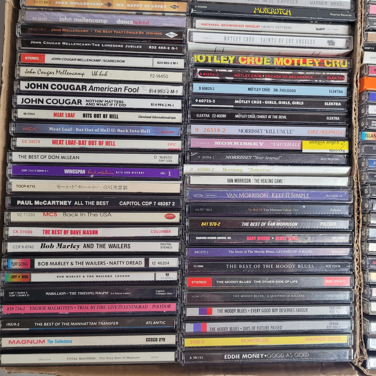 M-R Classic Hard Rock Prog Garage New Wave 80’s 70’s Build Your Own CD Lot A-Z
