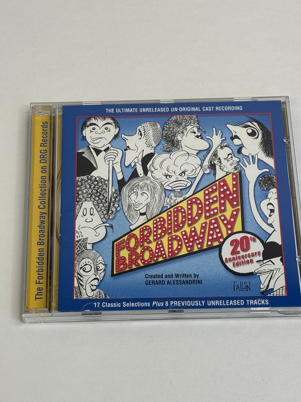 Forbidden Broadway 20th Anniversary Edition CD 2000 Musical Comedy DRG Records