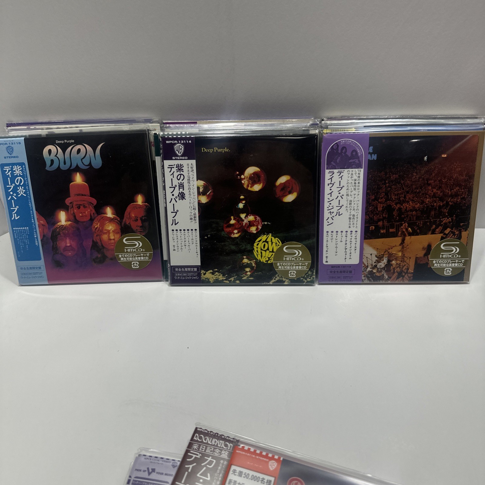 DEEP PURPLE -JAPAN SHM-CD K2HD Mini LP CD Set “20 CD’S” W/PROMO BOX