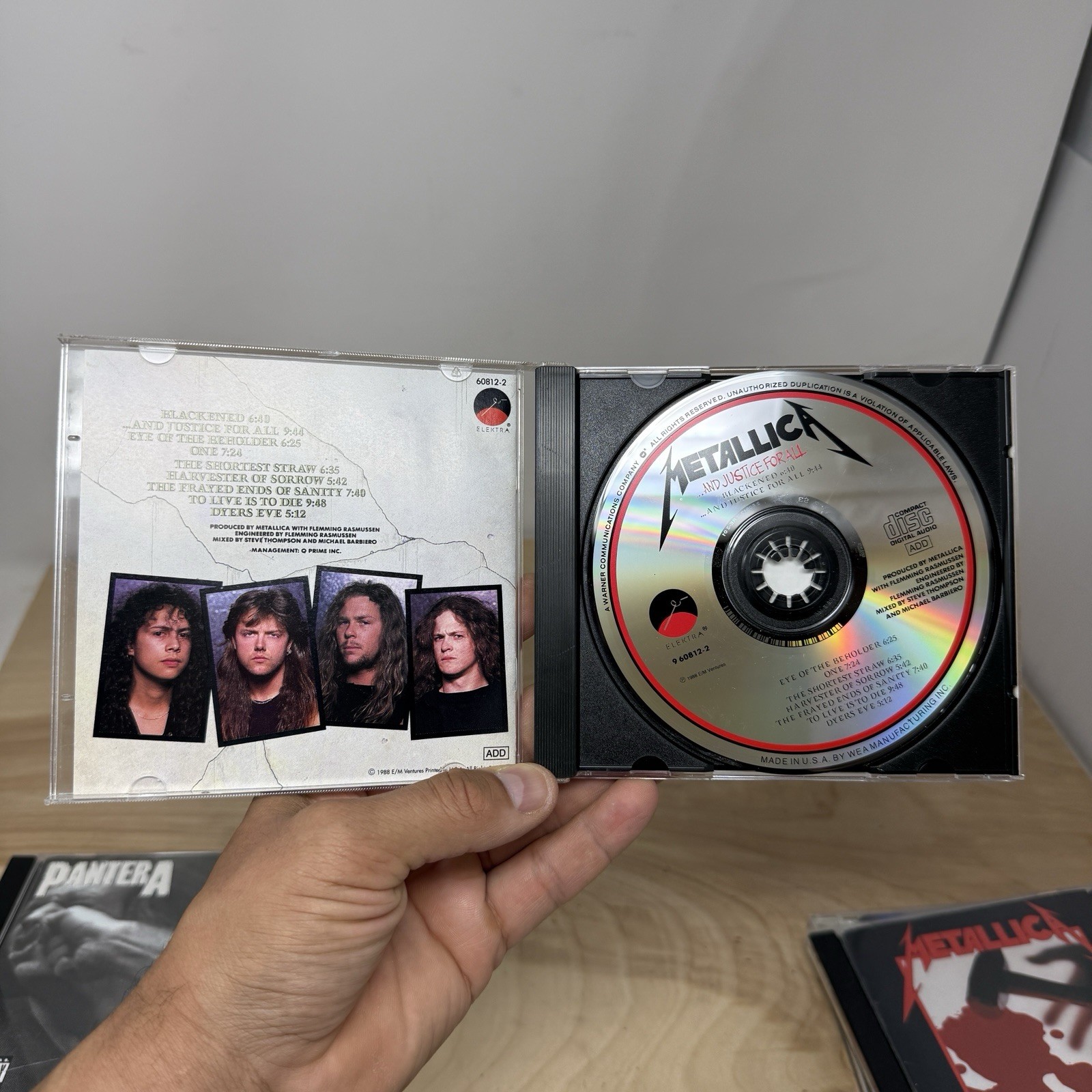 Metallica & Pantera CD Lot of 5 – Kill ‘em All, Ride The Lightning, Far Beyond