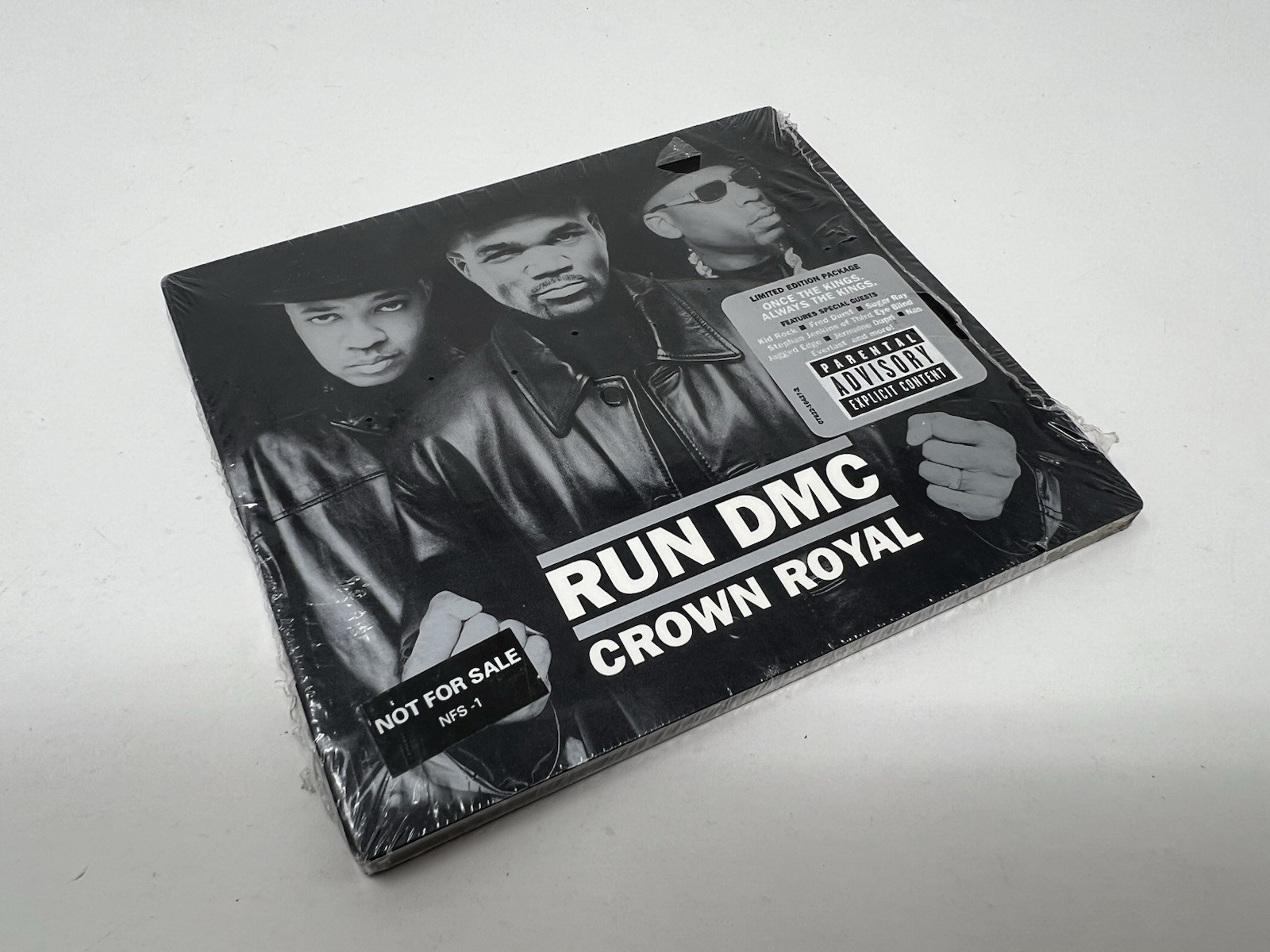 RUN DMC CD CROWN ROYAL Promo CD Limited Edition NEW Free Shipping