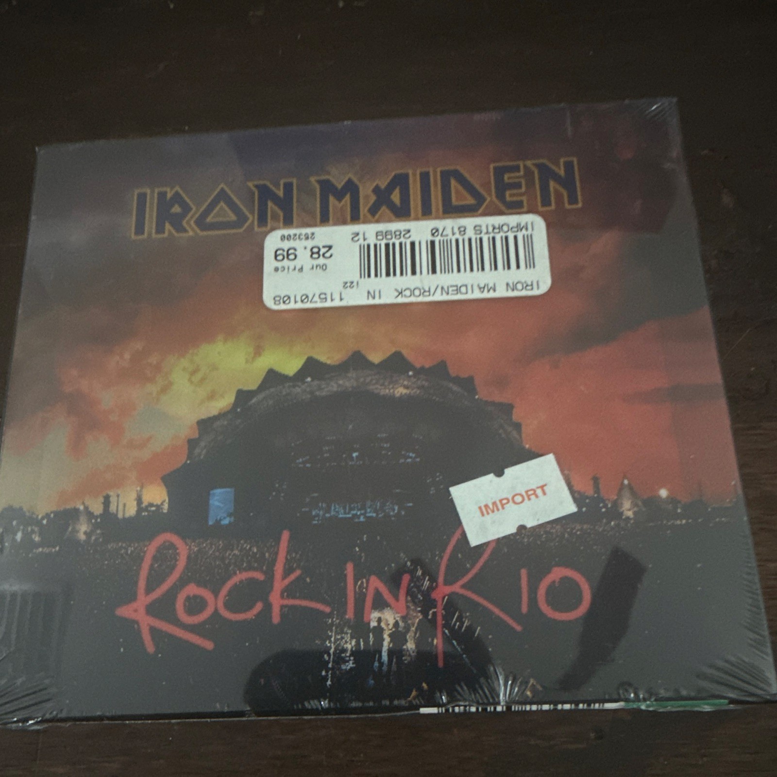 Iron Maiden Rock in Rio Enhanced CD Album 2002 EMI Rock 2000s Kevin Shirley