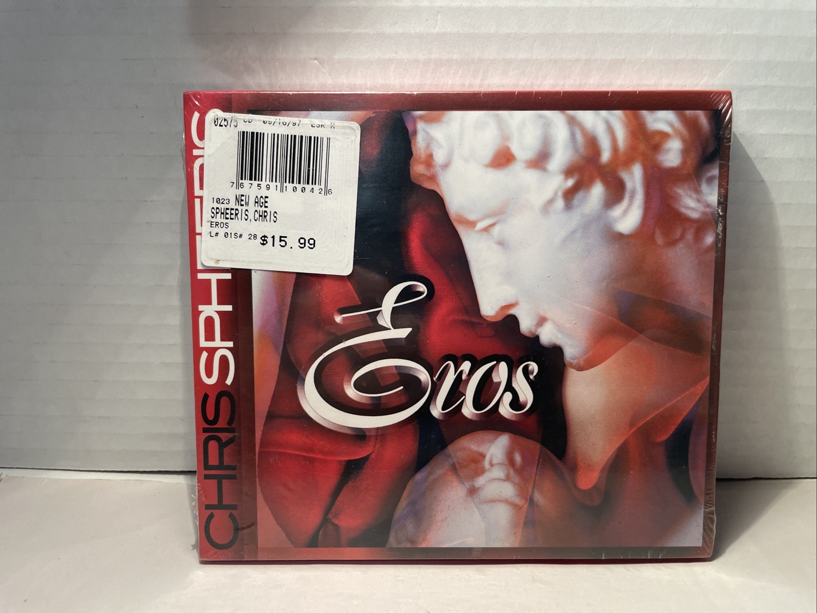 CHRIS SPEERIS – CD – Eros – w/ O Card slipcase – Brand New Sealed – 2003 version