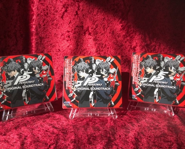 PERSONA 5 ORIGINAL SOUNDTRACK GAME MUSIC 3 CD JAPAN with Tracking