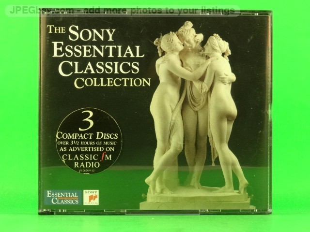 VARIOUS ARTISTS THE SONY ESSENTIAL CLASSICS COLLECTION (3 x CD) (Z130) 20+ Track
